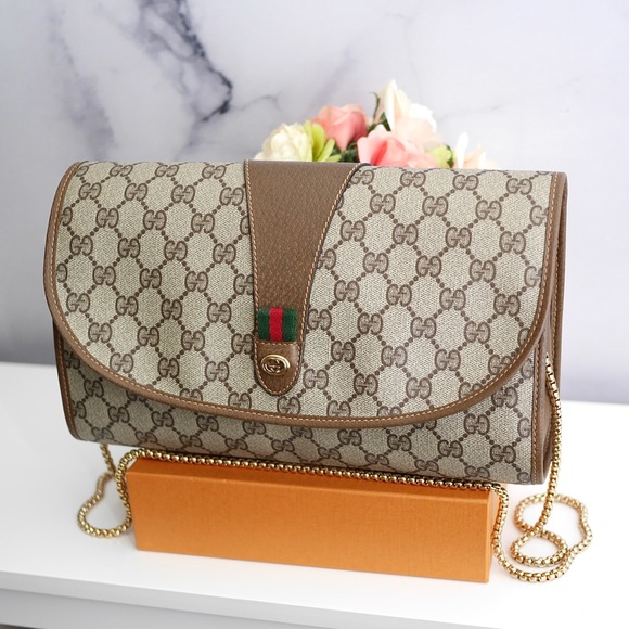 💖GUCCI GG Sherryline Large Clutch